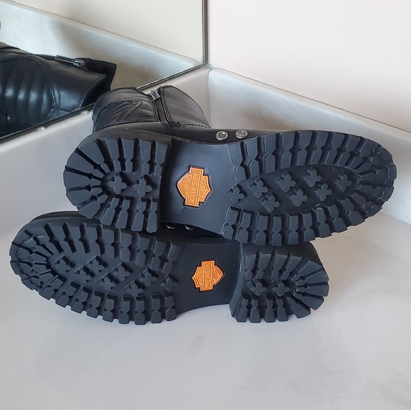 NWOT Harley-Davidson Motorcycle Boots - Picture 6 of 15